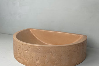 Aarde half circle Brisbane and Adelaide Mayde concrete basins