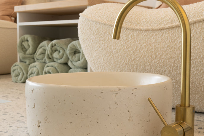 Aarde round Brisbane Mayde concrete basins