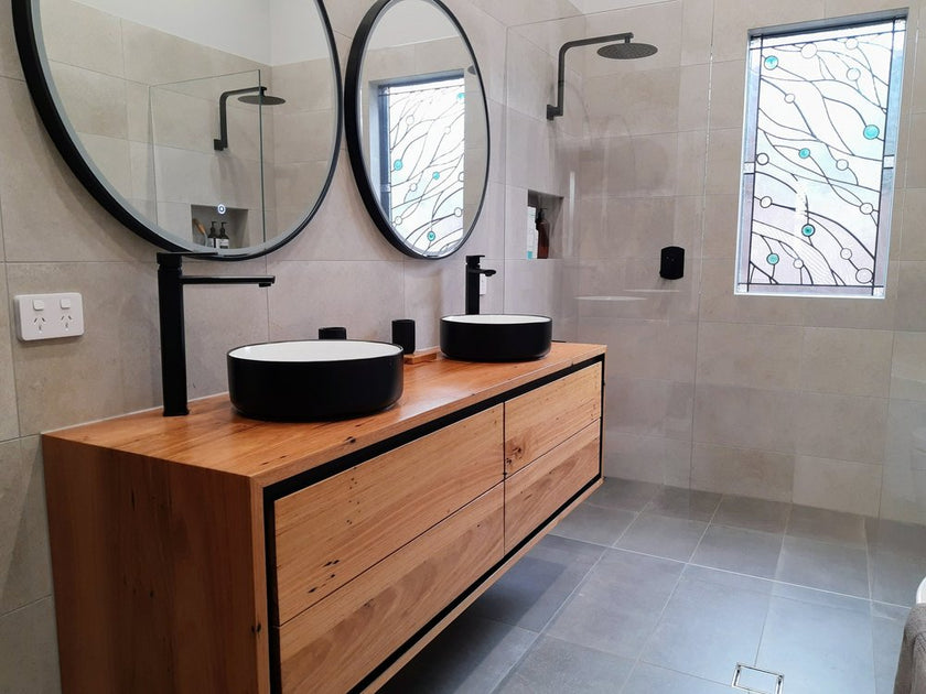 Addis timber bathroom vanity surfcoast