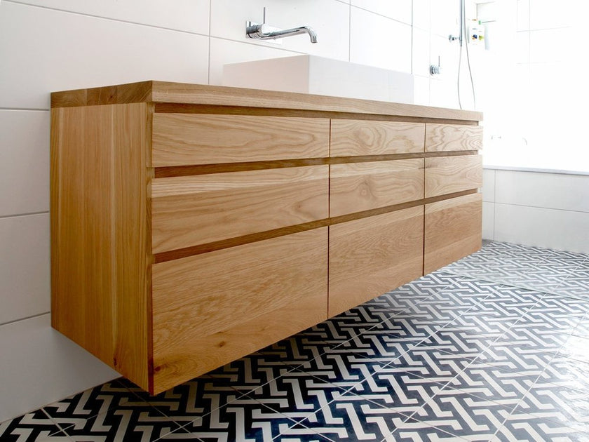 Ballina wood bathroom vanity brisbane