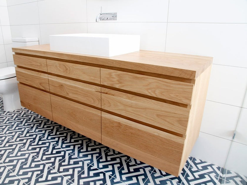 Bombora Ballina timber bathroom vanity torquay