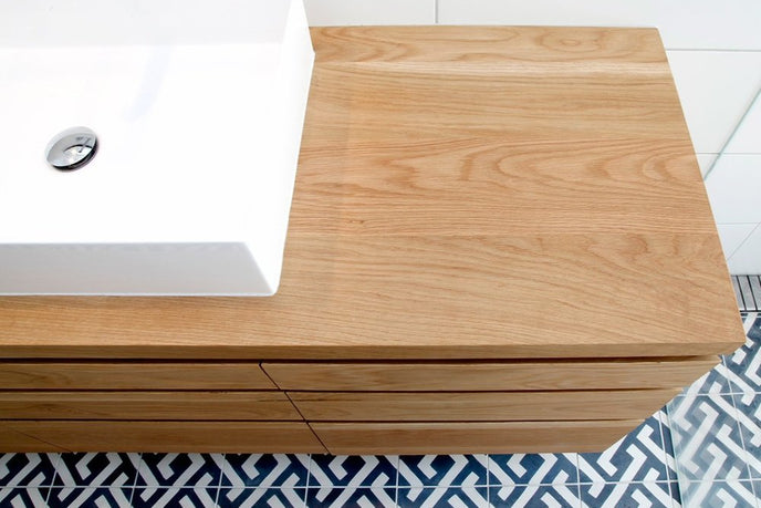 Ballina wood bath vanity geelong