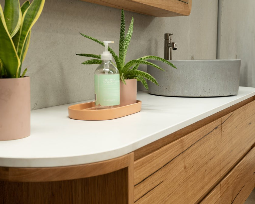 Bombora bathroom vanity stone top Adelaide