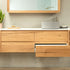 Wood bathroom vanity Surfcoast