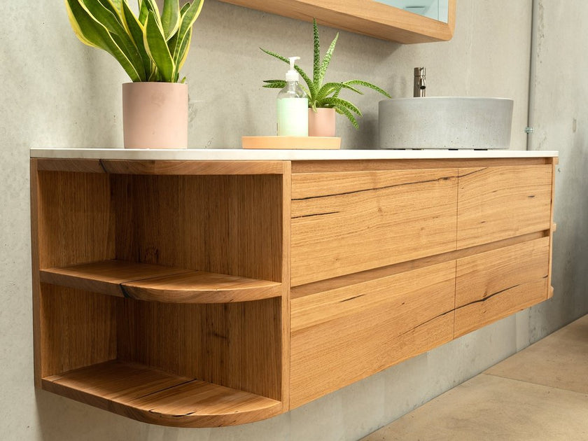 Wood bathroom vanity Melbourne