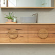 Burleigh bombora wood bath vanity sydney