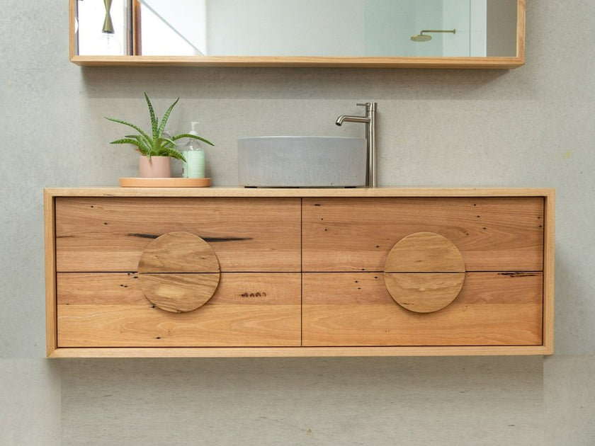 Burleigh bombora wood bath vanity sydney
