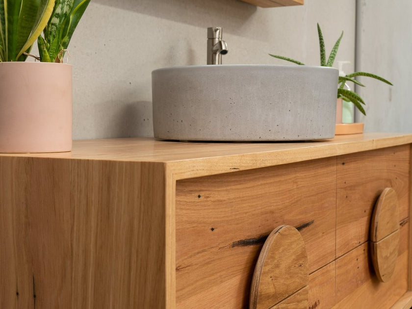 Bombora burleigh timber bathroom vanity adelaide