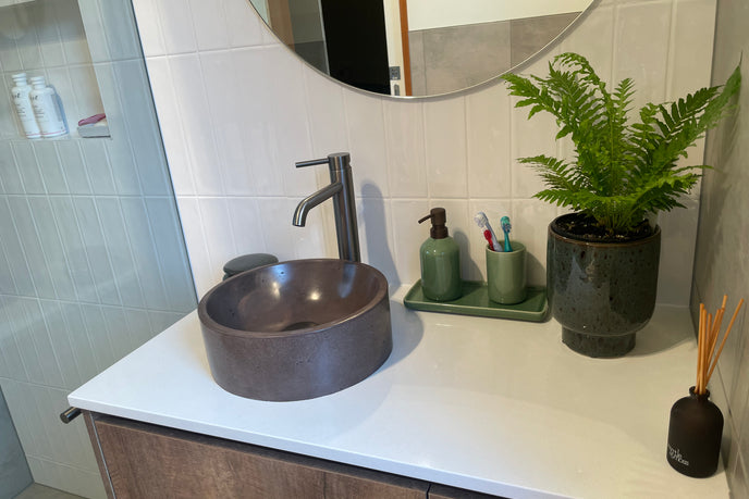 Geelong Mayde cassidy pebble concrete basins