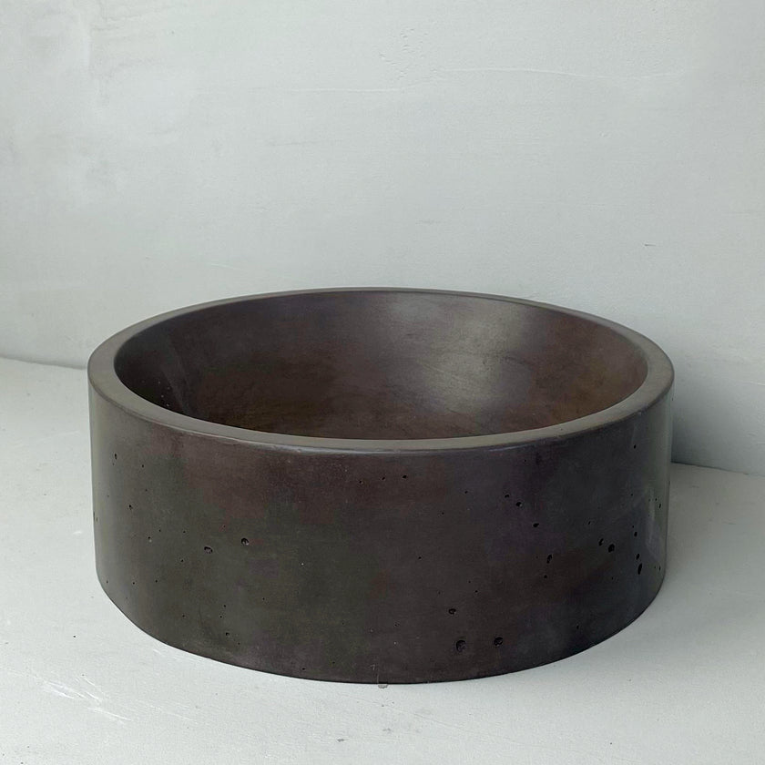 Adelaide Mayde concrete basins cassidy pebble
