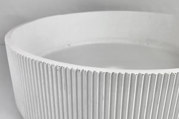 Corra round mayde concrete basins in Adelaide