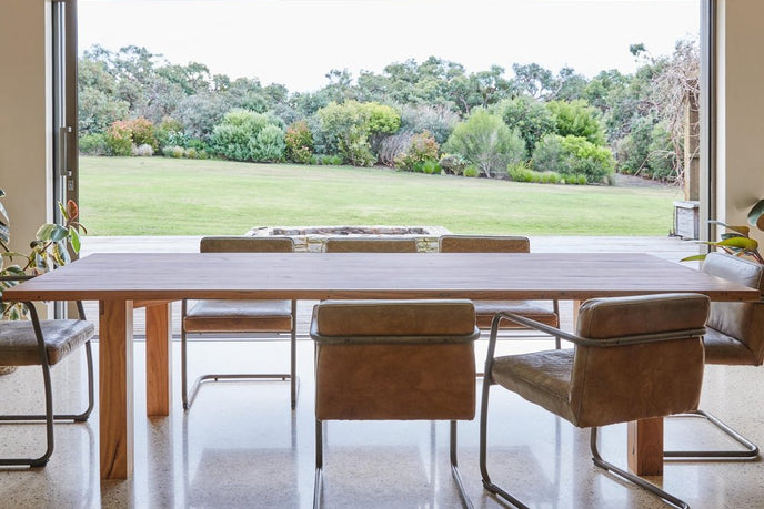 Fairhaven wooden dining table sydney bombora