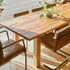 Fairhaven wood dining table surfcoast bombora