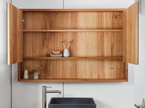 Iluka bathroom mirror cabinet surfcoast
