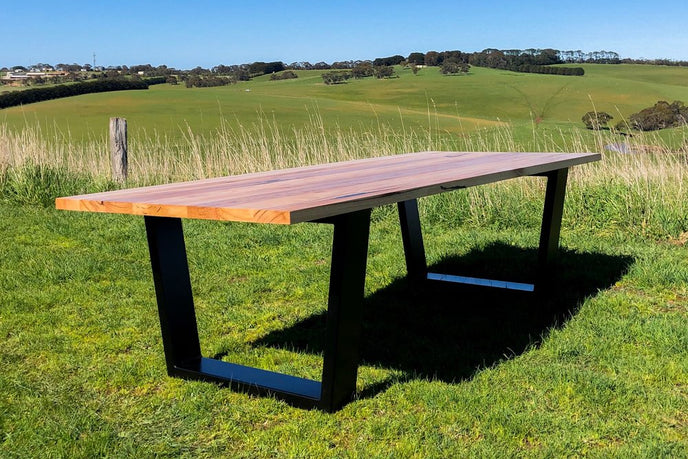 Jarosite solid wood dining table surfcoast