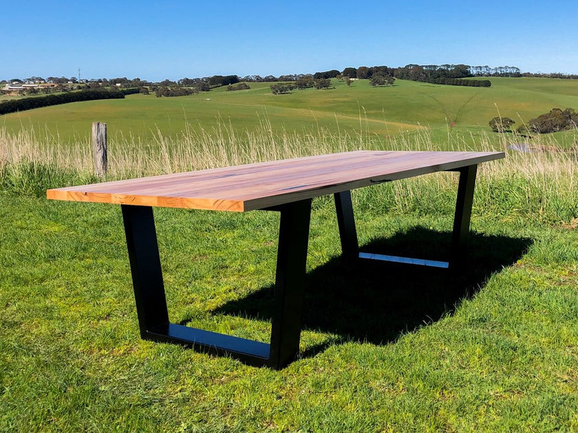 Jarosite solid wood dining table surfcoast