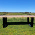 Jarosite wood dining table geelong