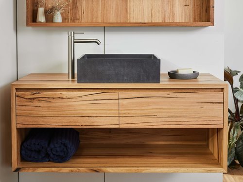 kiama bombora wood bath vanity surfcoast
