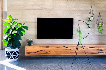 Bombora wooden tv unit adelaide