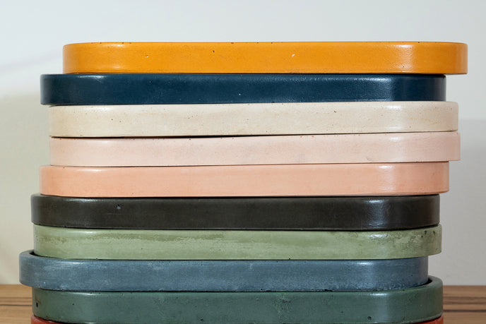 mayde concrete oval tray surfcoast