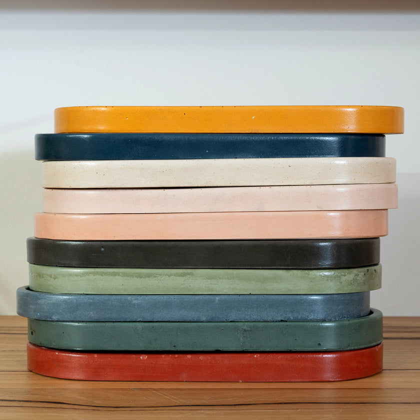 mayde concrete oval tray surfcoast