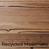 Recycled messmate labelled panel