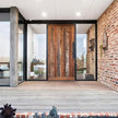timber front door bombora osmo uv protection oil finish