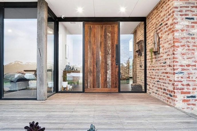 timber front door bombora osmo uv protection oil finish