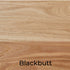 Select Blackbutt labelled panel