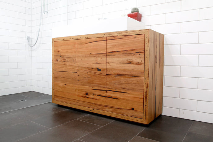 Wategos wood bathroom vanity melbourne
