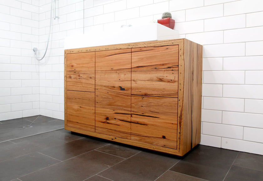 Wategos wood bathroom vanity melbourne
