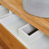 Wood bathroom vanity Geelong white melamine internal