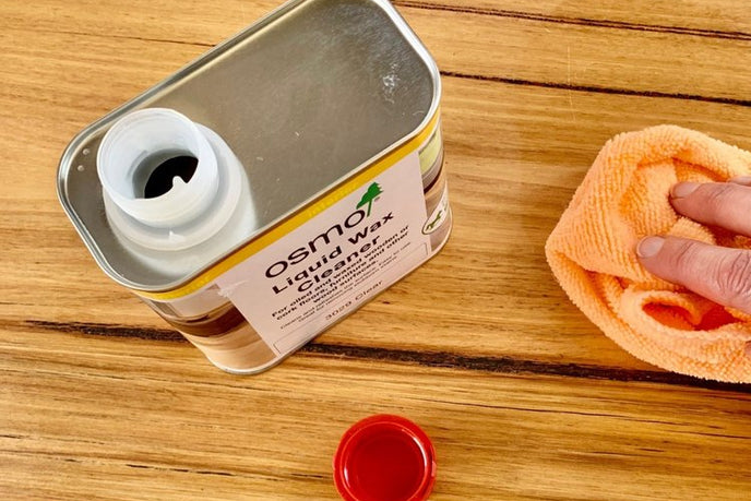 bombora osmo liquid wax cleaner torquay timber furniture