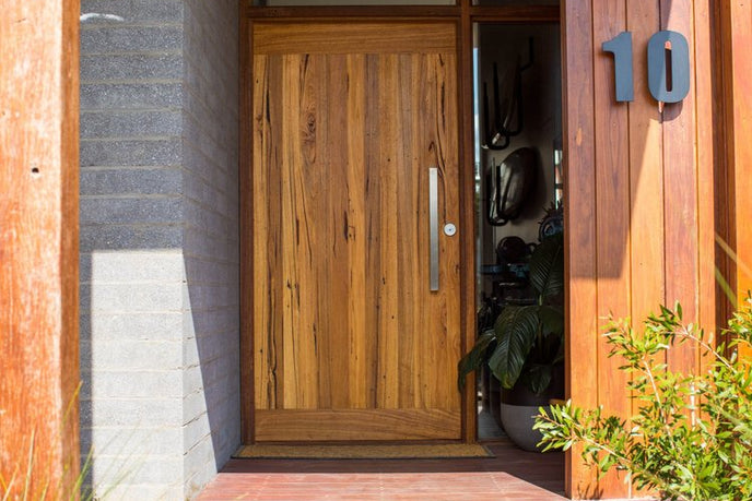 bombora osmo uv protection oil wooden front door Torquay