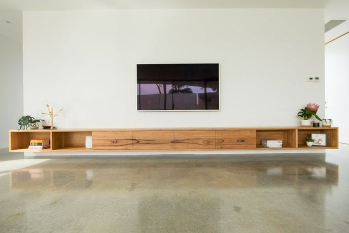 Bombora luna wooden tv unit surfcoast